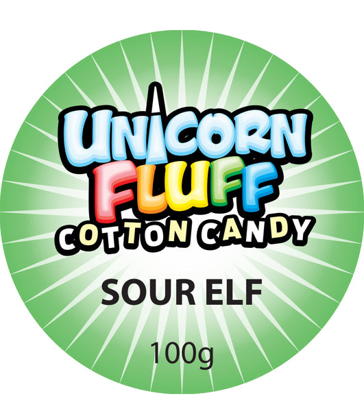 CHRISTMAS UNICORN FLUFF SOUR ELF