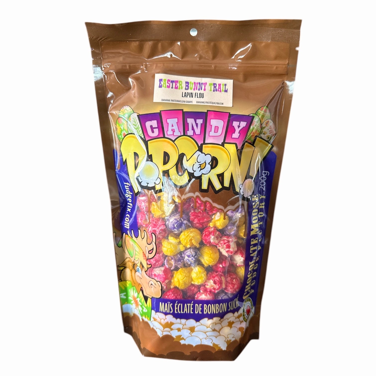 NEW EASTER  BUNNY TRAIL CANDY POPCORN SET OF 6