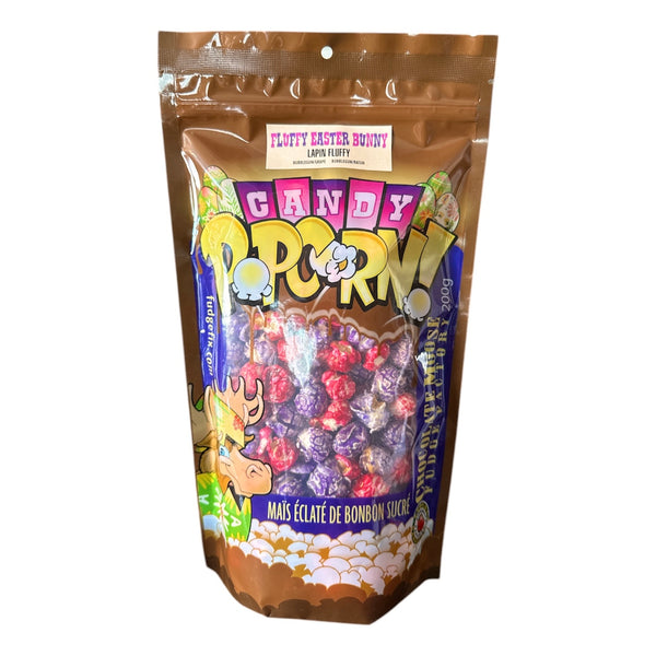 NEW EASTER FLUFFY BUNNY CANDY POPCORN