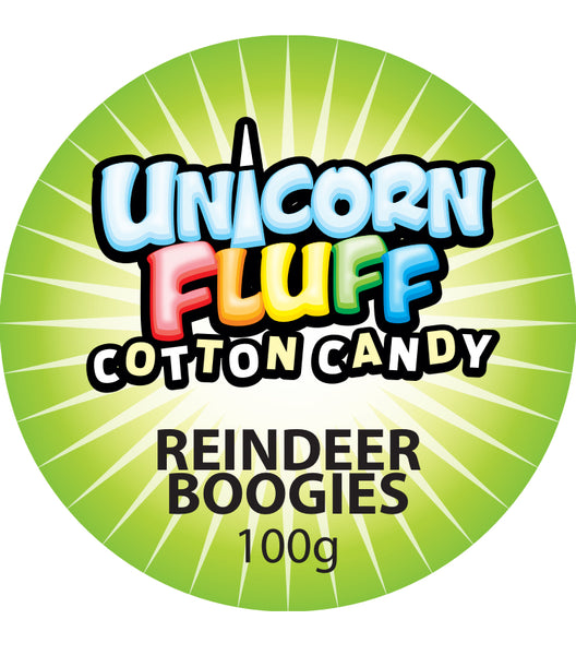 CHRISTMAS UNICORN FLUFF REINDEER BOOGIES SET OF 6